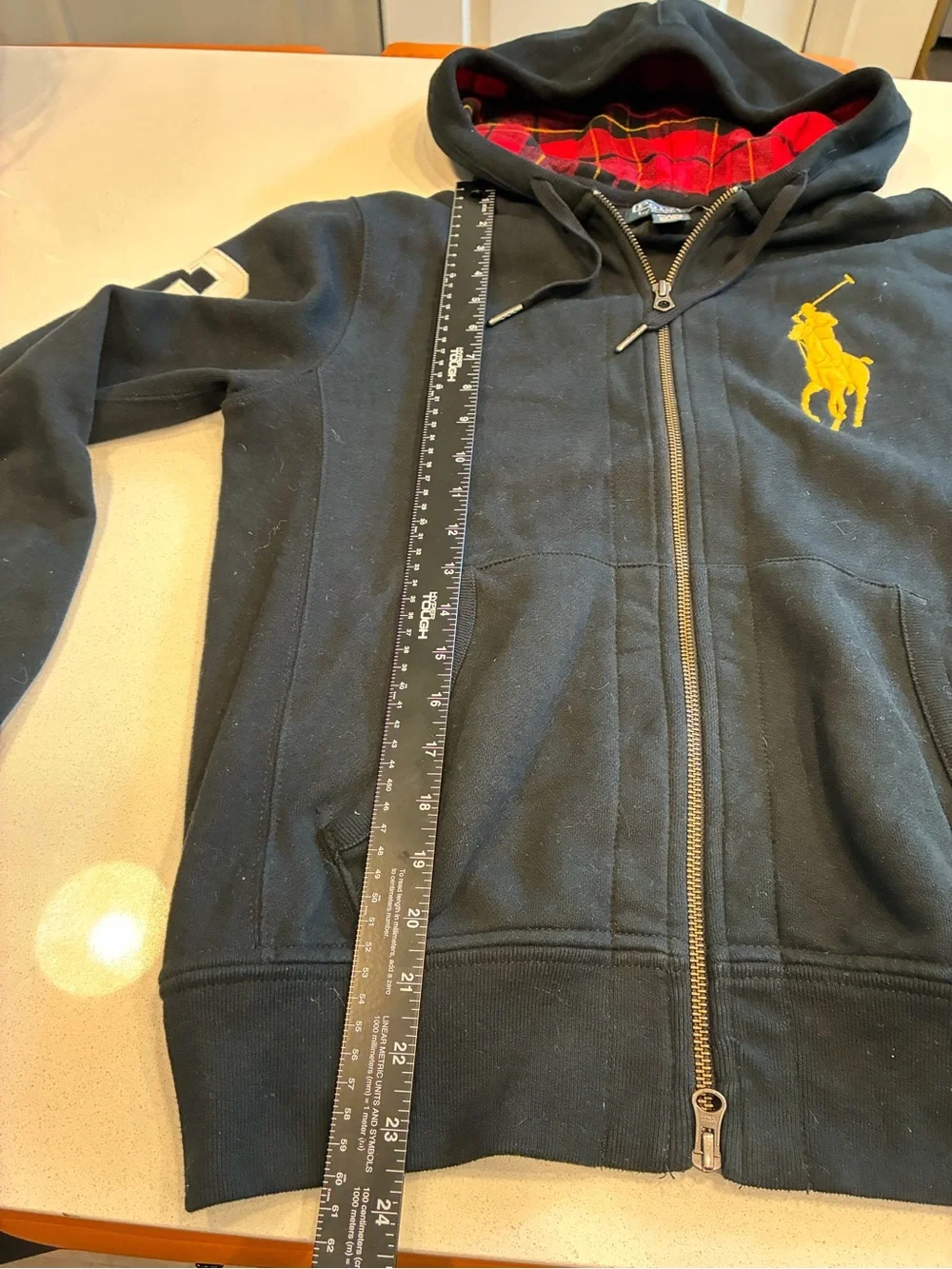 Polo Ralph Lauren Vintage Big Pony Full-Zip Hoodie - Small